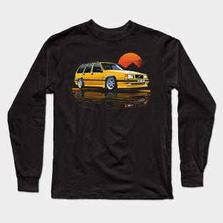 Volvo 850r Station Wagion Long Sleeve T-Shirt